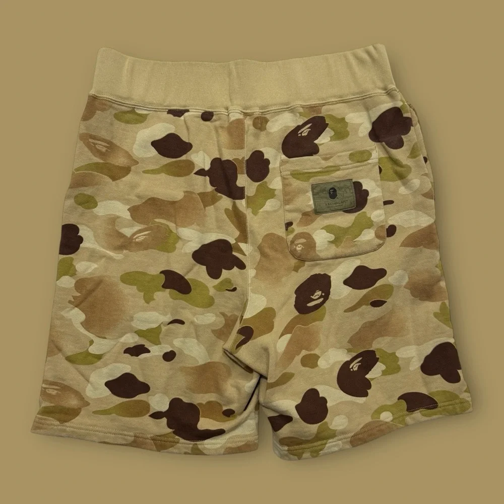 A Bathing Ape Bape Desert Camo Shorts
